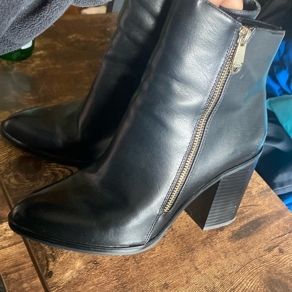 Black boots